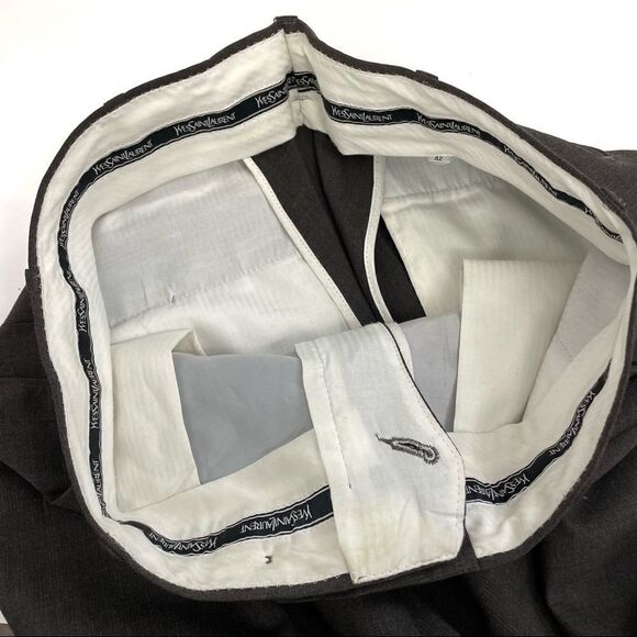 Vintage Yves Saint Laurent mens dress pants - Picture 4 of 10